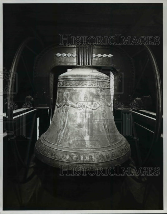 1960 Press Photo The World Freed Bell's 10th Anniversary- Historic Images