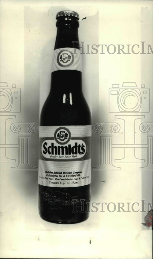 Press Photo Schmidt's Beer - Historic Images