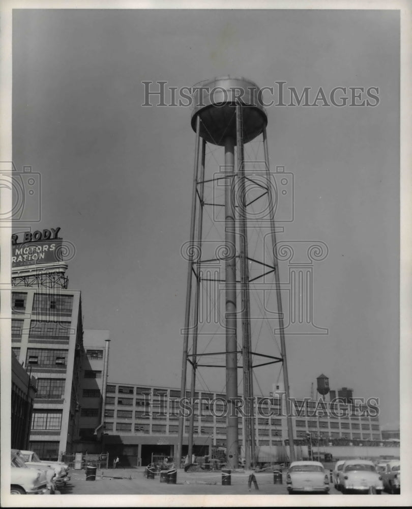 1960 Press Photo Fisher Body plant at E. 140th Street and Coit Road N. E. - Historic Images