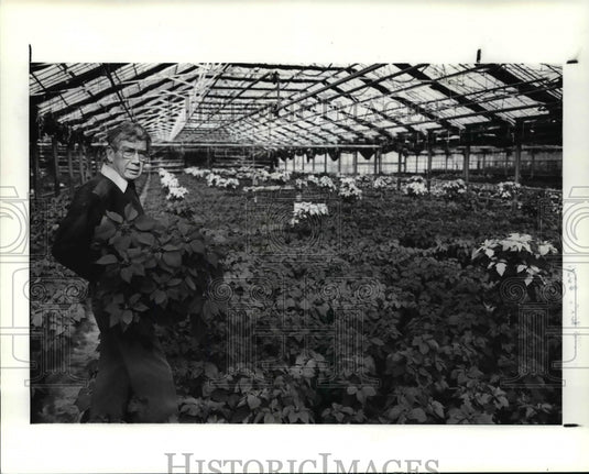 1987 Press Photo The Cleveland City Greenhouse-Historic Images