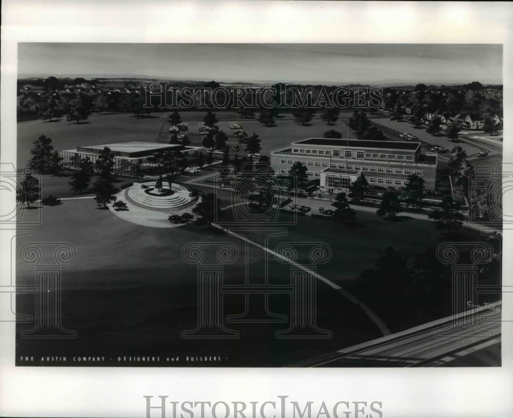 1967 Press Photo Firestone Tire &amp; Rubber Co. announced plans-Historic Images