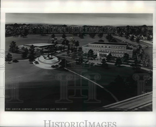 1967 Press Photo Firestone Tire & Rubber Co. announced plans-Historic Images