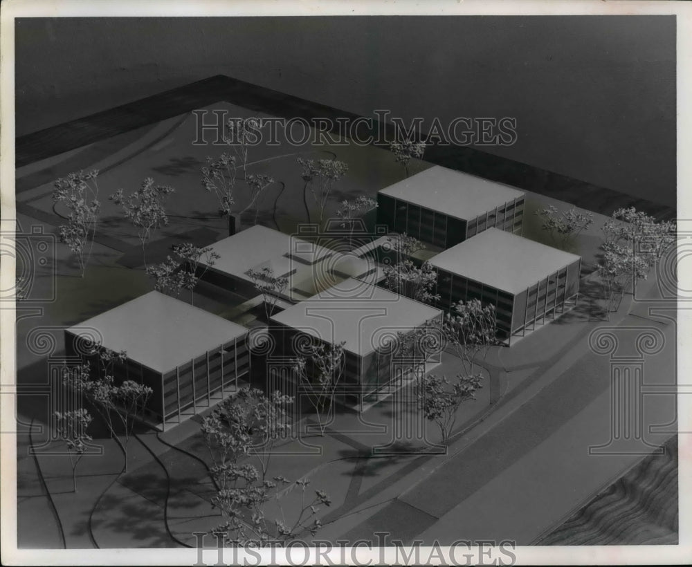 1960 Press Photo Western Reserve University - Historic Images