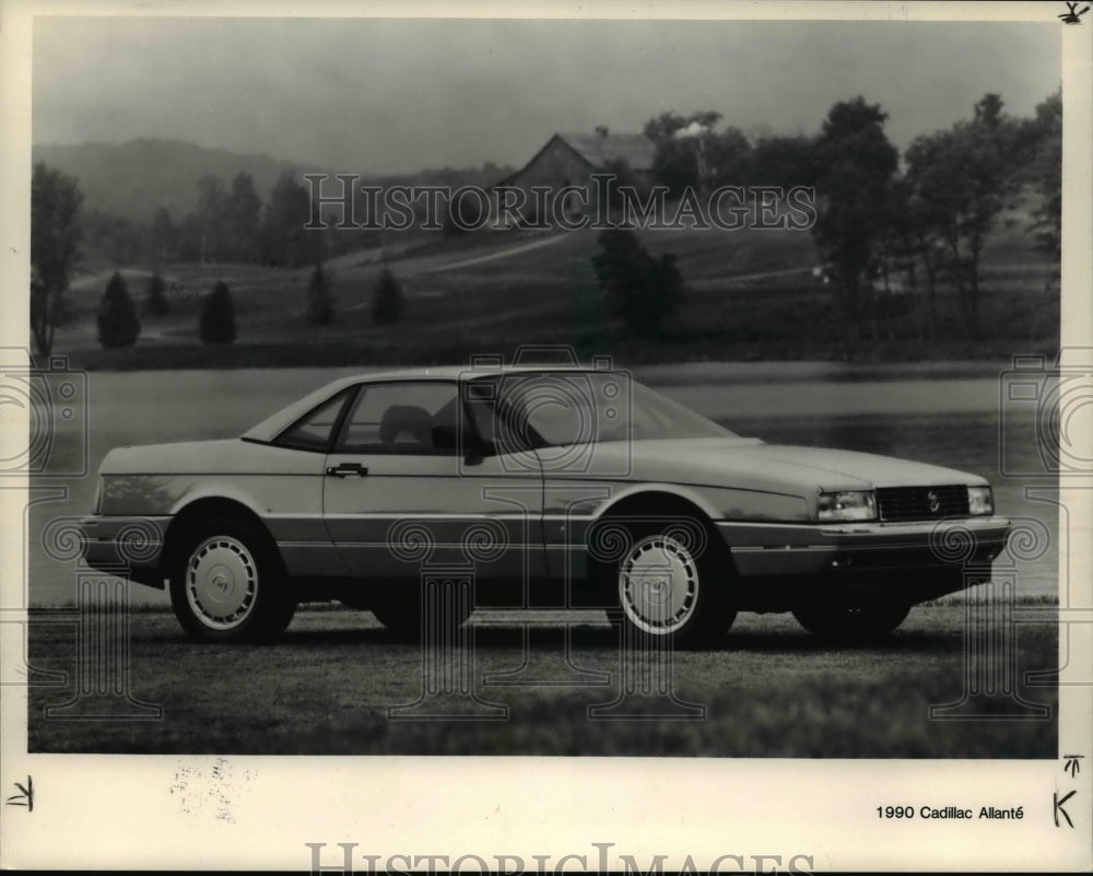 1991 Press Photo 1990 Cadillac Allante - Historic Images