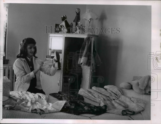 1963 Press Photo Miss Joan Hudak at Parmdale - Historic Images