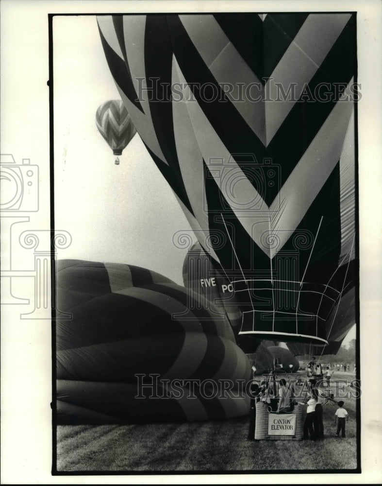 1982 Press Photo Balloon Race - Historic Images