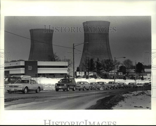1985 Press Photo Perry Atomic Power Plant-Historic Images