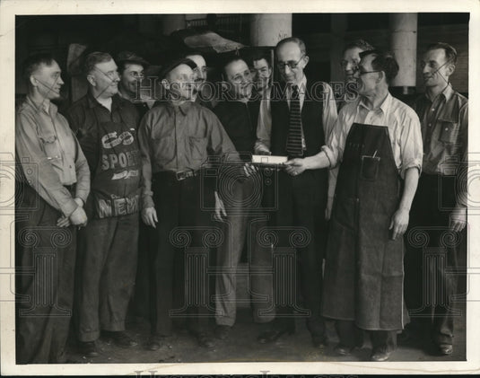 1937 Press Photo John O Hare Oscar Gneuhs Charlie Klein-Historic Images