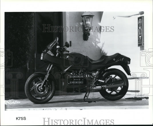 1990 Press Photo BMW K75S - Historic Images