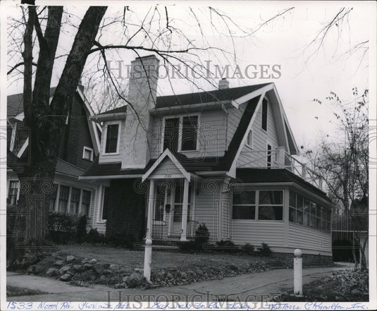 1962 Press Photo The Dutch Colonial house bought by John F. Norton- Historic Images