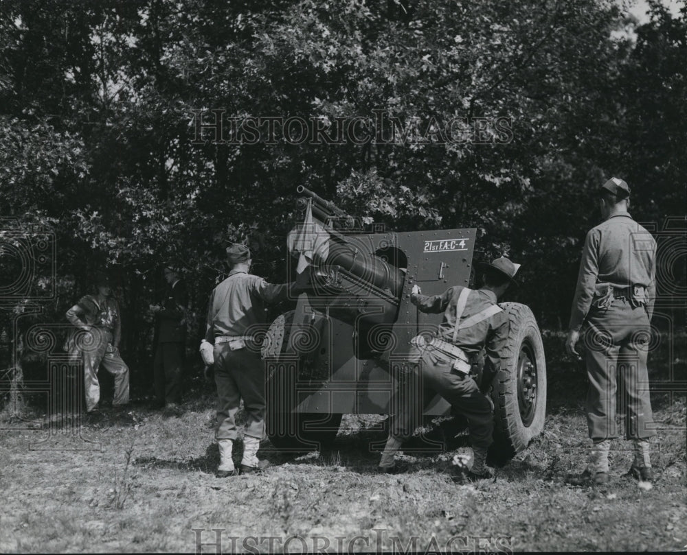 1940 Press Photo Ohio National Guard - Historic Images