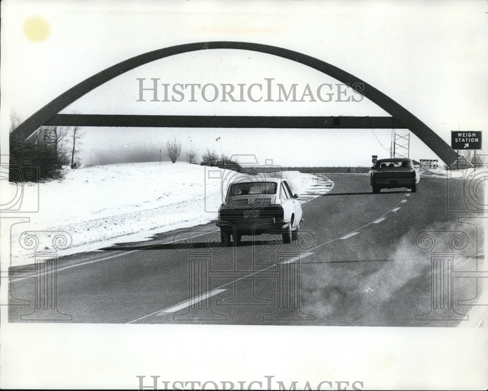 1970 Press Photo Highways I-70 - Historic Images