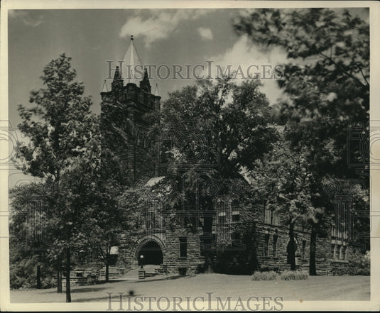 1965, Gray Chapel Main Building at Ohio Mailuyau University - Historic Images
