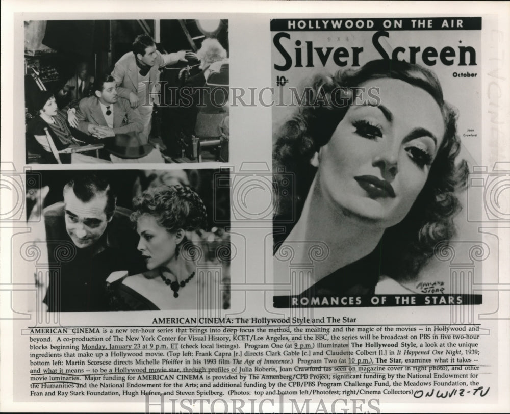 1995 Press Photo Silver Screen Magazine and American Cinema - cva64161-Historic Images