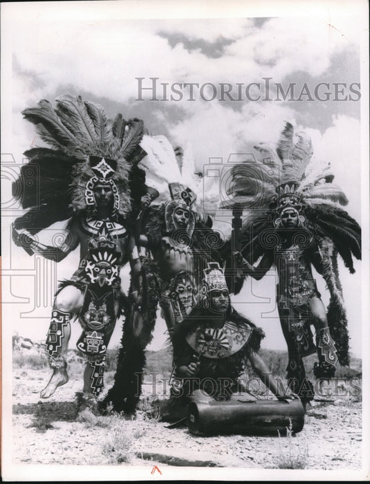 1969 Press Photo Indian Dancers-Historic Images