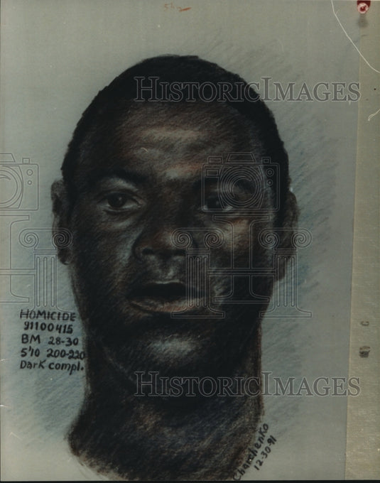 1992 Press Photo Murder - Historic Images