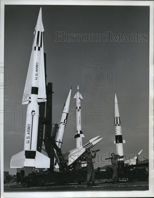 1961, The army missiles assembled by the Thiokol Chemical Corporation - Historic Images