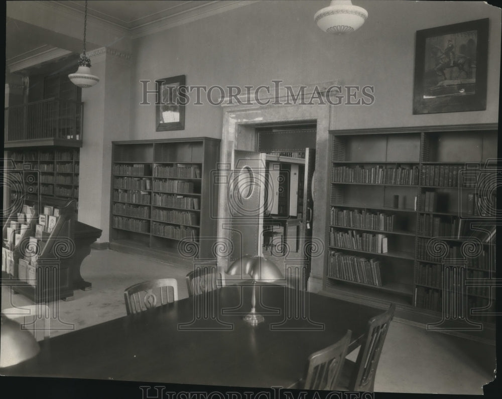 1924 Press Photo The Cleveland Main Library - Historic Images