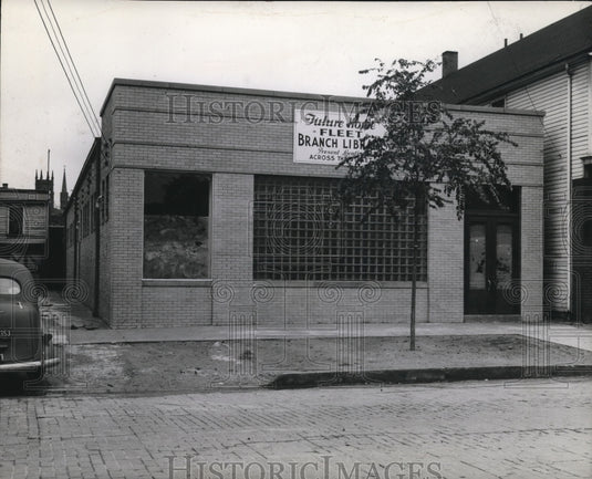 1941 Press Photo The new barnch library in Fleet Avenu- Historic Images