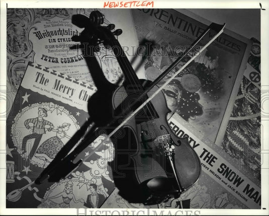 1990, The violin - cva65081 - Historic Images