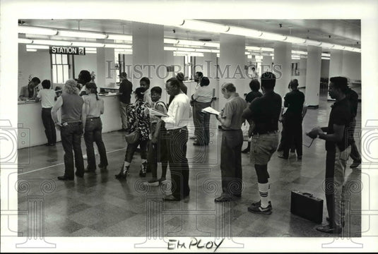 1987 Press Photo The Ohio Bureau of Employment Services - cva65206 - Historic Images
