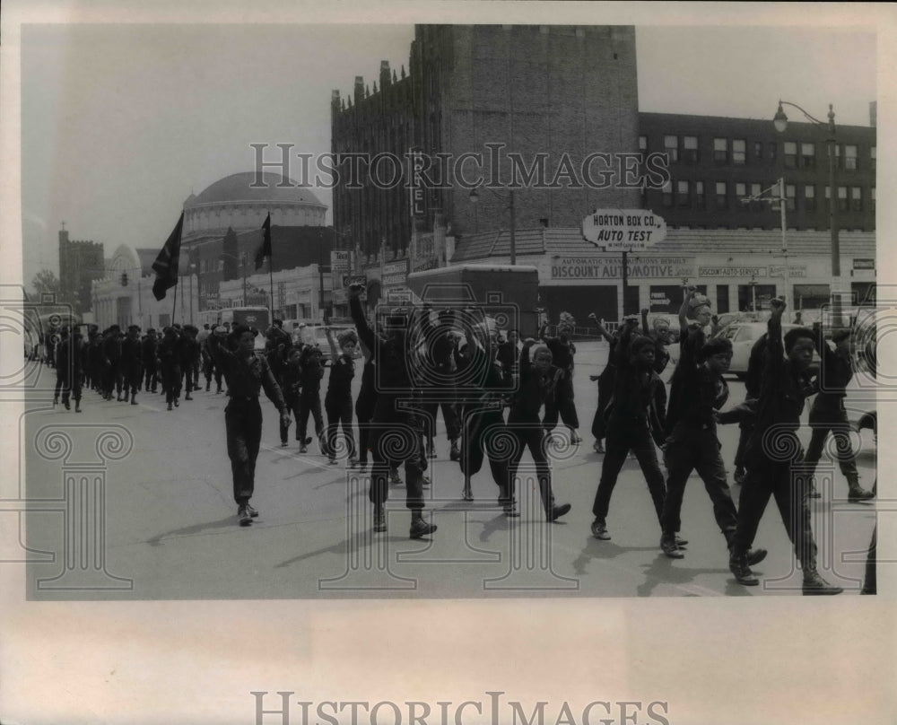 1970 Press Photo The Glenville March - cva65377 - Historic Images