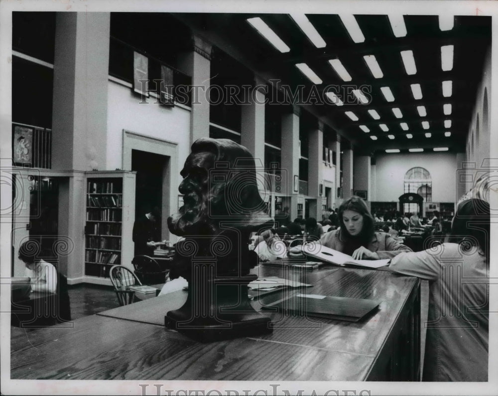 1969, The Main branch of the Cleveland Public Library - cva65531 - Historic Images