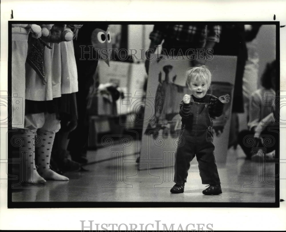 1986 Press Photo Matthew Burke, Parma developmental Center student - cva65601 - Historic Images