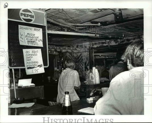 1986 Press Photo The Jungle, poets, musicians, actors - cva65709 - Historic Images