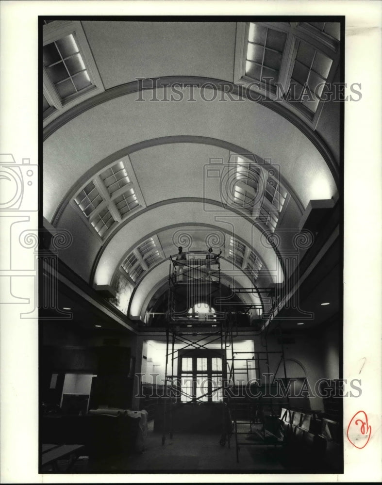 1990 Press Photo The East Cleveland Main Public Library - cva65977 - Historic Images