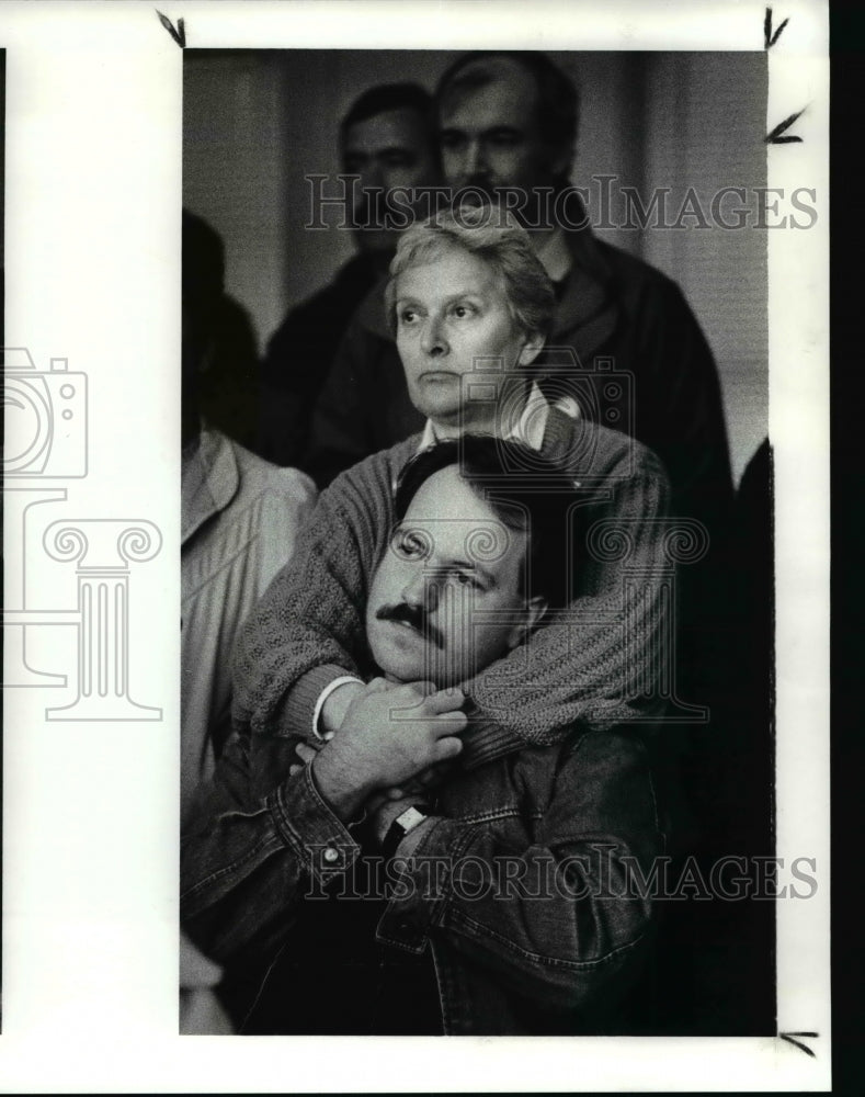 1988 Press Photo Lorna Cramer and Mel Borham at the Lesbian gay community - Historic Images