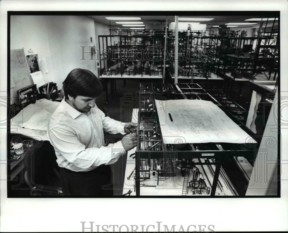 1989 Press Photo Anheuser-Busch brewery planned &amp; Designed by MK-Ferguson Co. - Historic Images