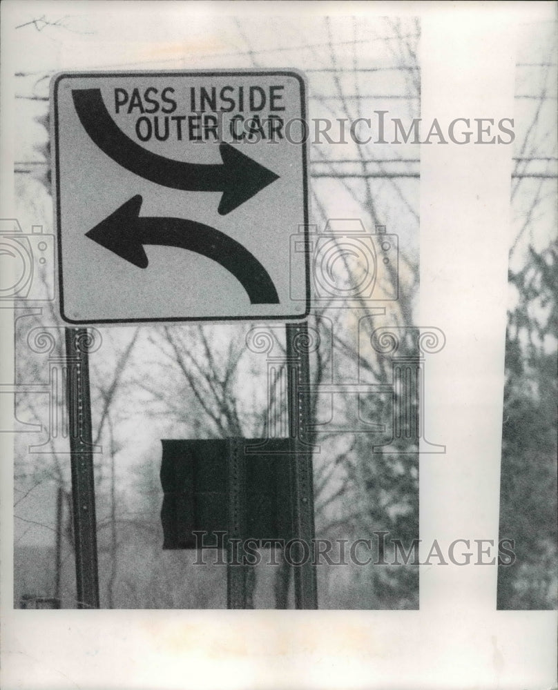 1973 Press Photo Highway Signs - cva67066-Historic Images