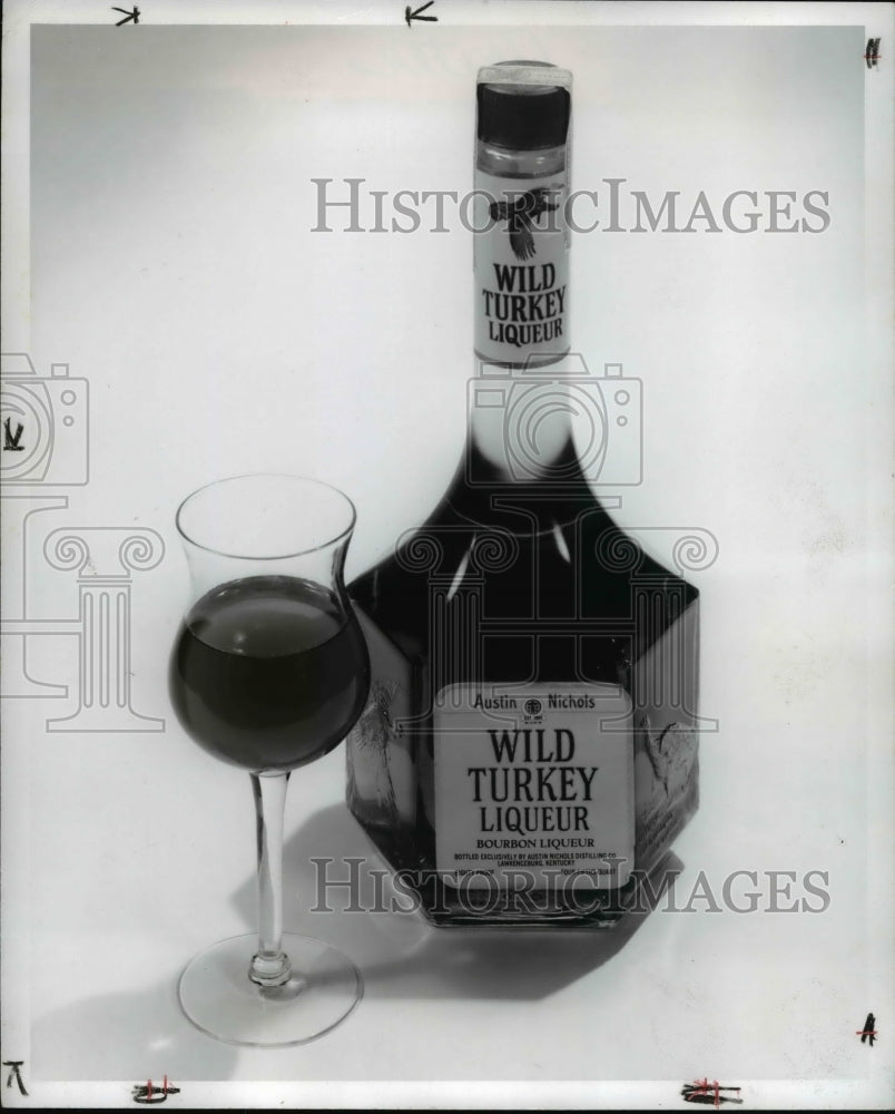 1977 Press Photo Wild Turkey Liqueur-Historic Images