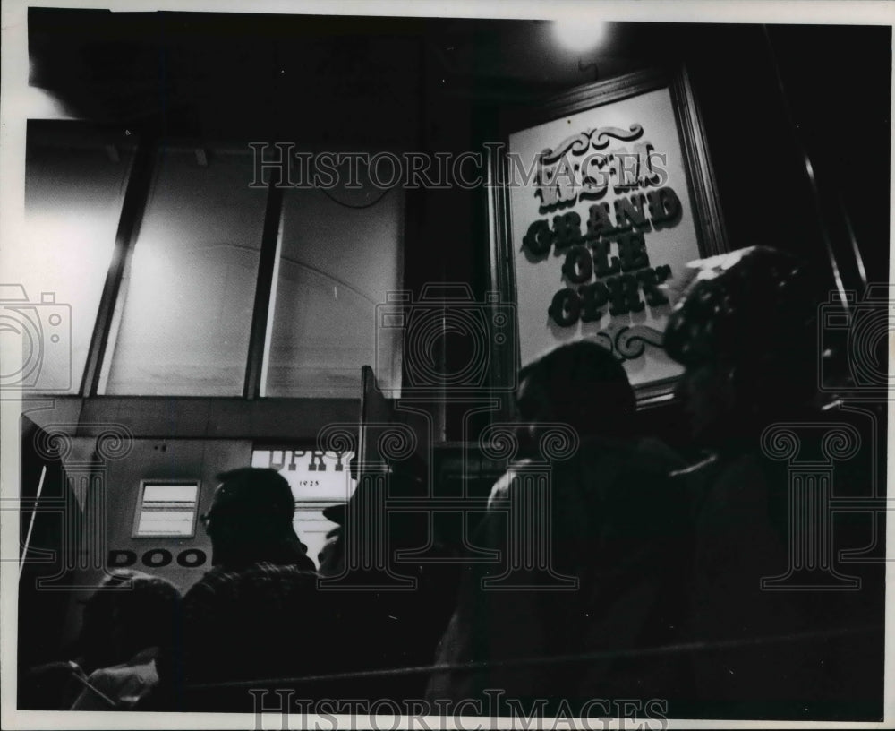 1970 Press Photo Grand Ole Opry - cva68050-Historic Images