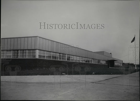 1953, Front Facade of the Technical Center Woodland & Woodhill - Historic Images
