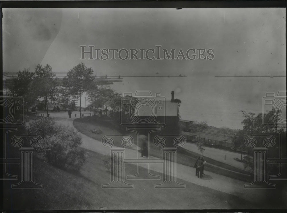 1961 Press Photo Lakeview Park circa 1890 - Historic Images