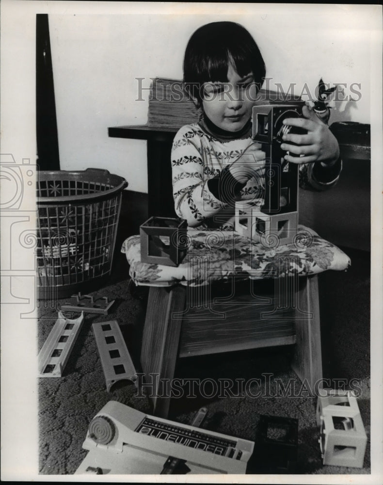 1972 Press Photo Child at Head Start - Historic Images