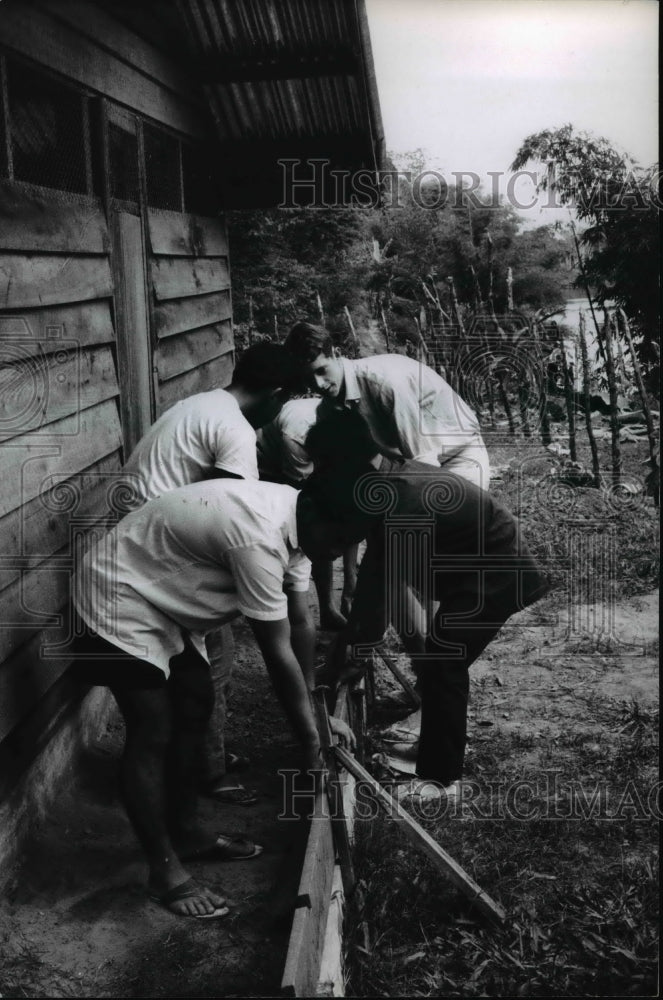 1969, Erik Sorensen, Peace Corps Volunteer atAgricultural Training Ce - Historic Images