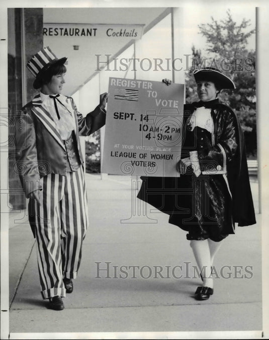 1964 Press Photo League of Women Voters - Historic Images