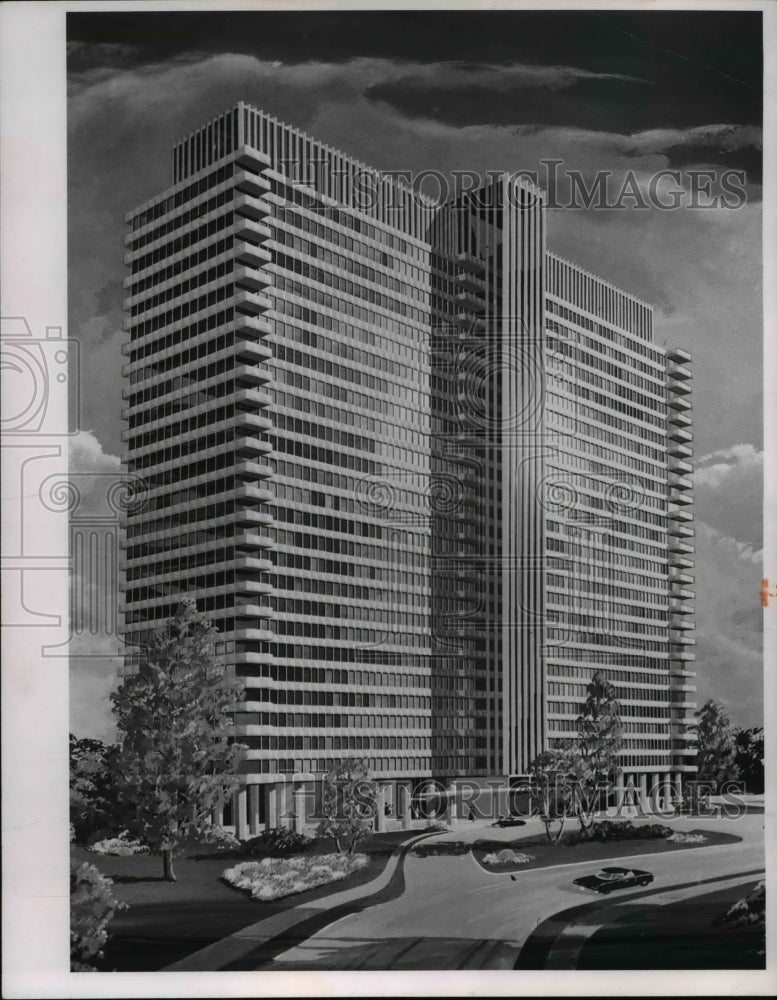 1964 River West Apartment at Rocky River - Historic Images