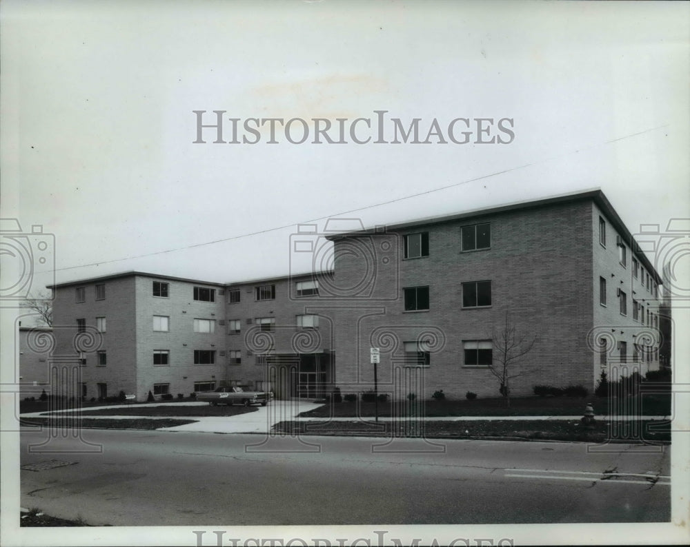 1964 Press Photo Ap[artments at Terrace &amp; Taylor Roads E. C. - Historic Images