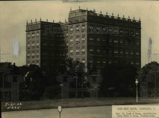 1923, Judson Manor Formerly called Wade Park Manor - Historic Images