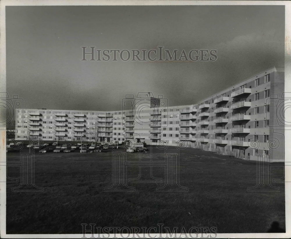 1971 Press Photo Sherri Park Apartments - Historic Images