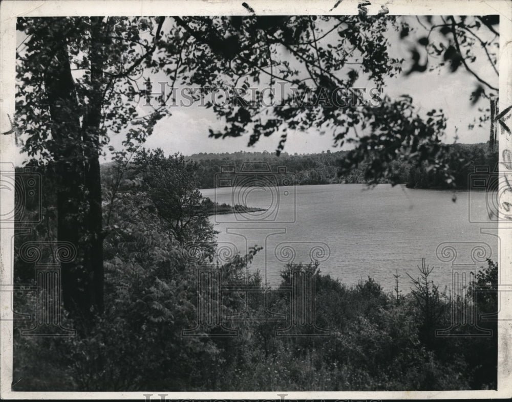 1962 Press Photo The Hinkley Lake - Historic Images