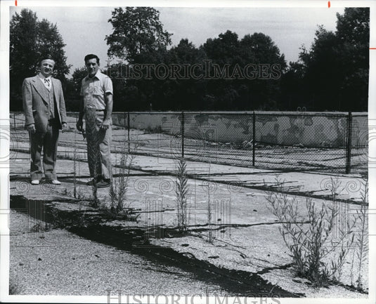1978 Press Photo Garfield Heights Mayor Raymond A Stachewicz & Ward 2 Councilman- Historic Images