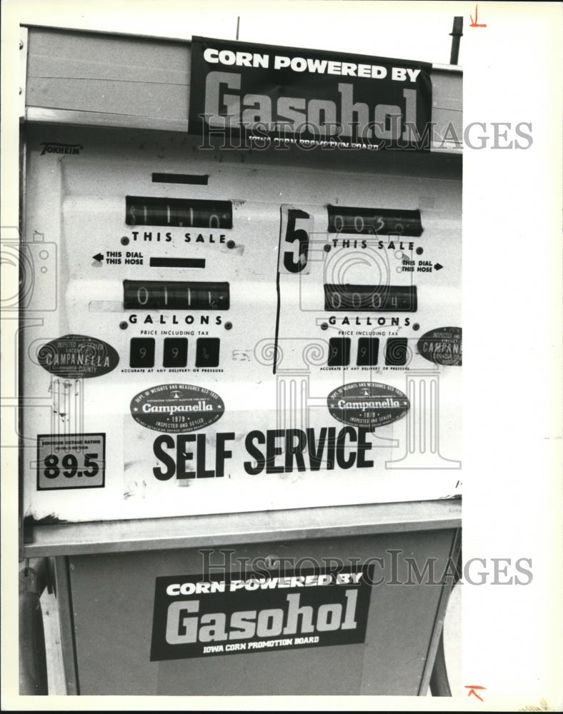 1979 Press Photo Gasoline pumps - Historic Images