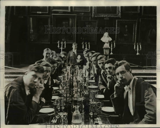 1931 Press Photo Historical Christ Church hall at Oxford - Historic Images