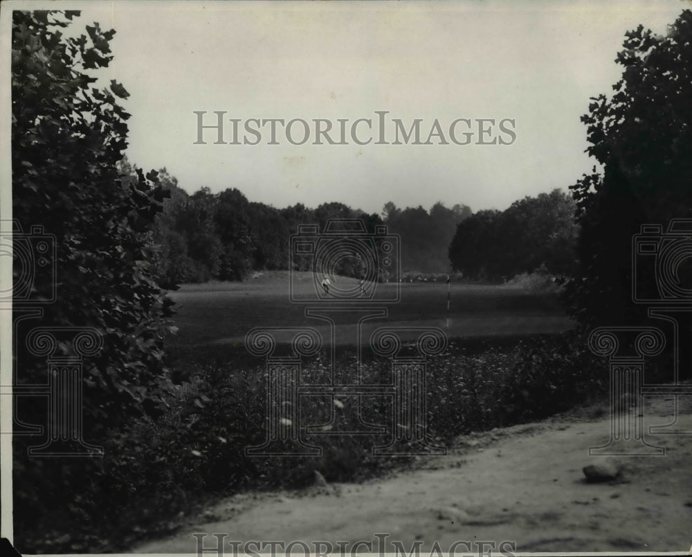 1962 Press Photo Down railway from eighth-hole course, Rocky River, Metropolitan - Historic Images