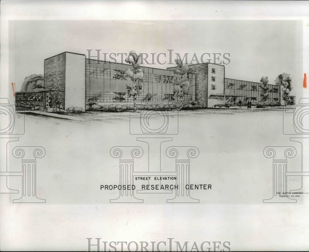 1956 Press Photo New Research Center of Republic Steel - cva71711 - Historic Images